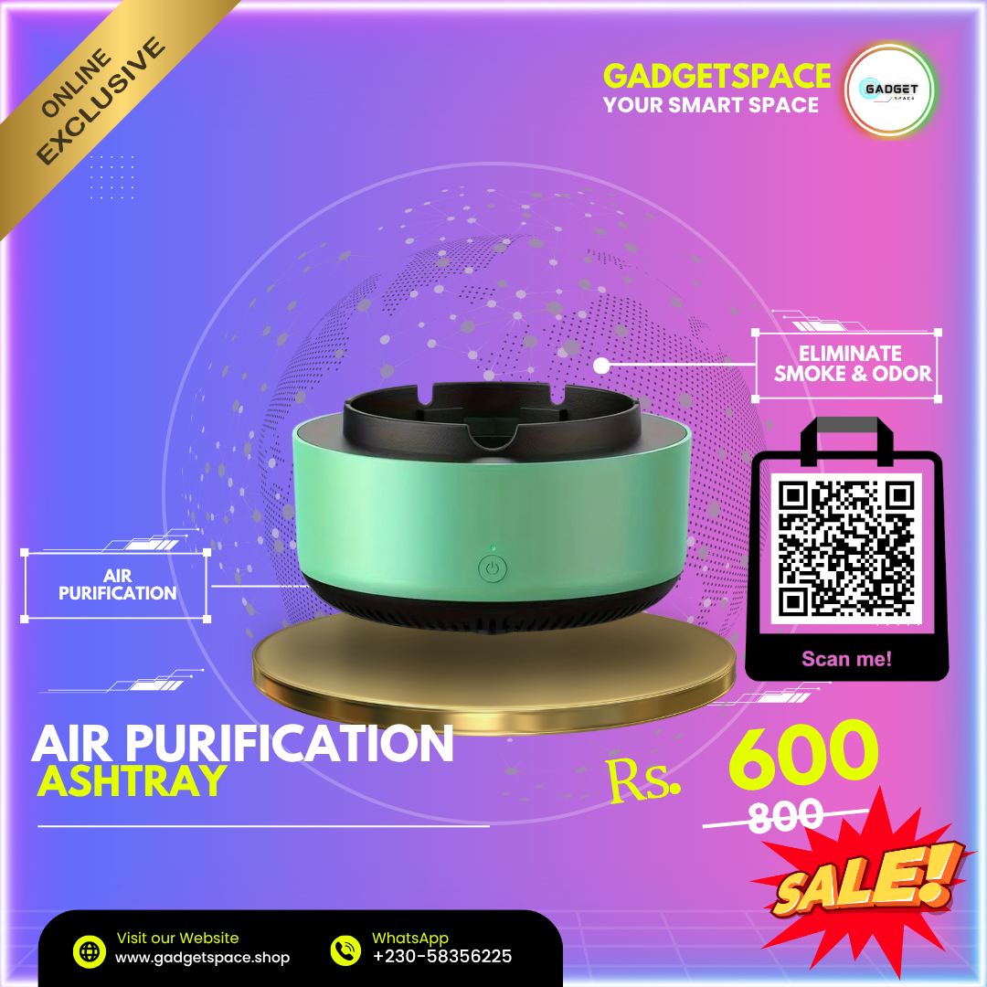 Air Purification Ashtray