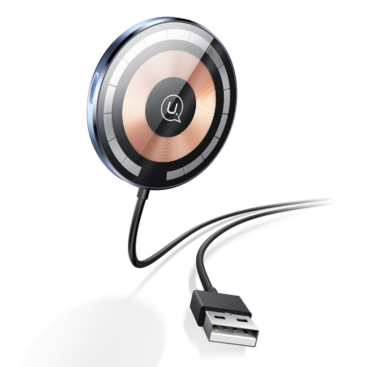 Ultra-slim Magnetic Car Wireless Charger with Cable
