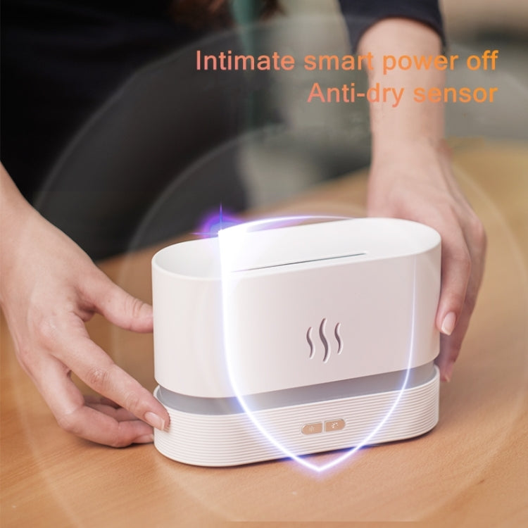 Flame Aromatherapy Machine Home Office Desk Air Humidifier