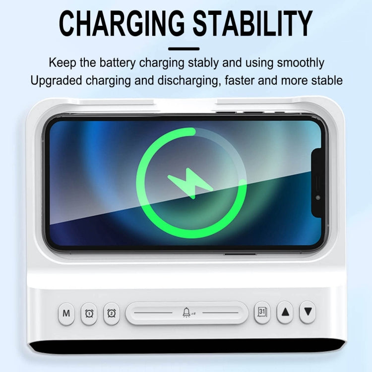 Alarm Clock Mobile Phone Wireless Charger