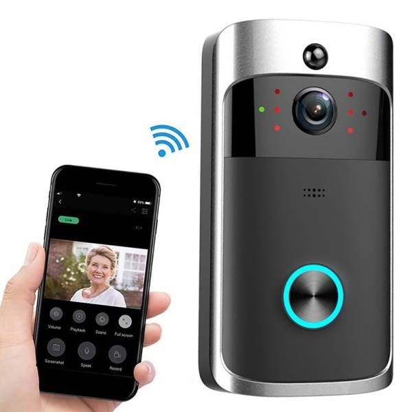 Smart WIFI Ultra Low Power Video Visual Doorbell