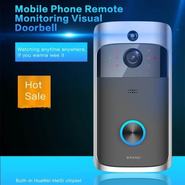 Smart WIFI Ultra Low Power Video Visual Doorbell