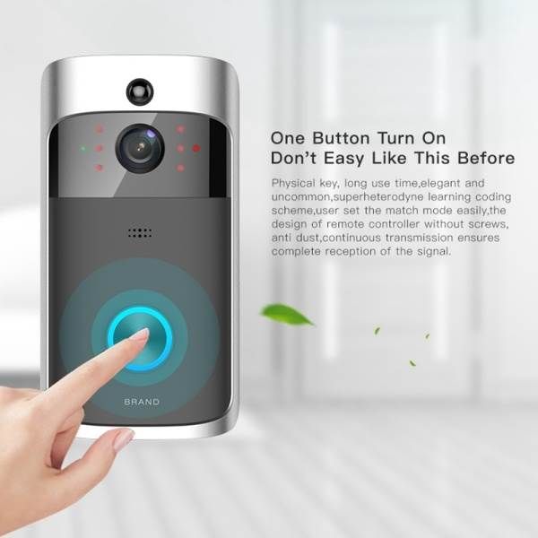 Smart WIFI Ultra Low Power Video Visual Doorbell