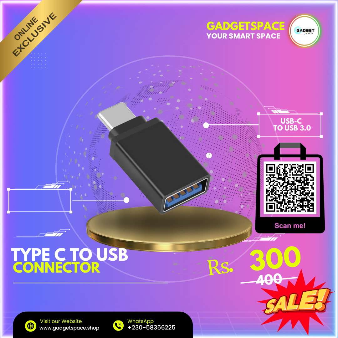 HAWEEL USB-C Male Connector
