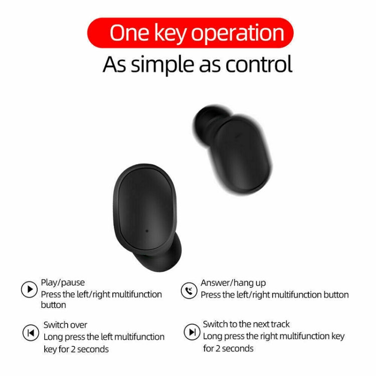 Earphone TWS Bluetooth V5.0 Headsets
