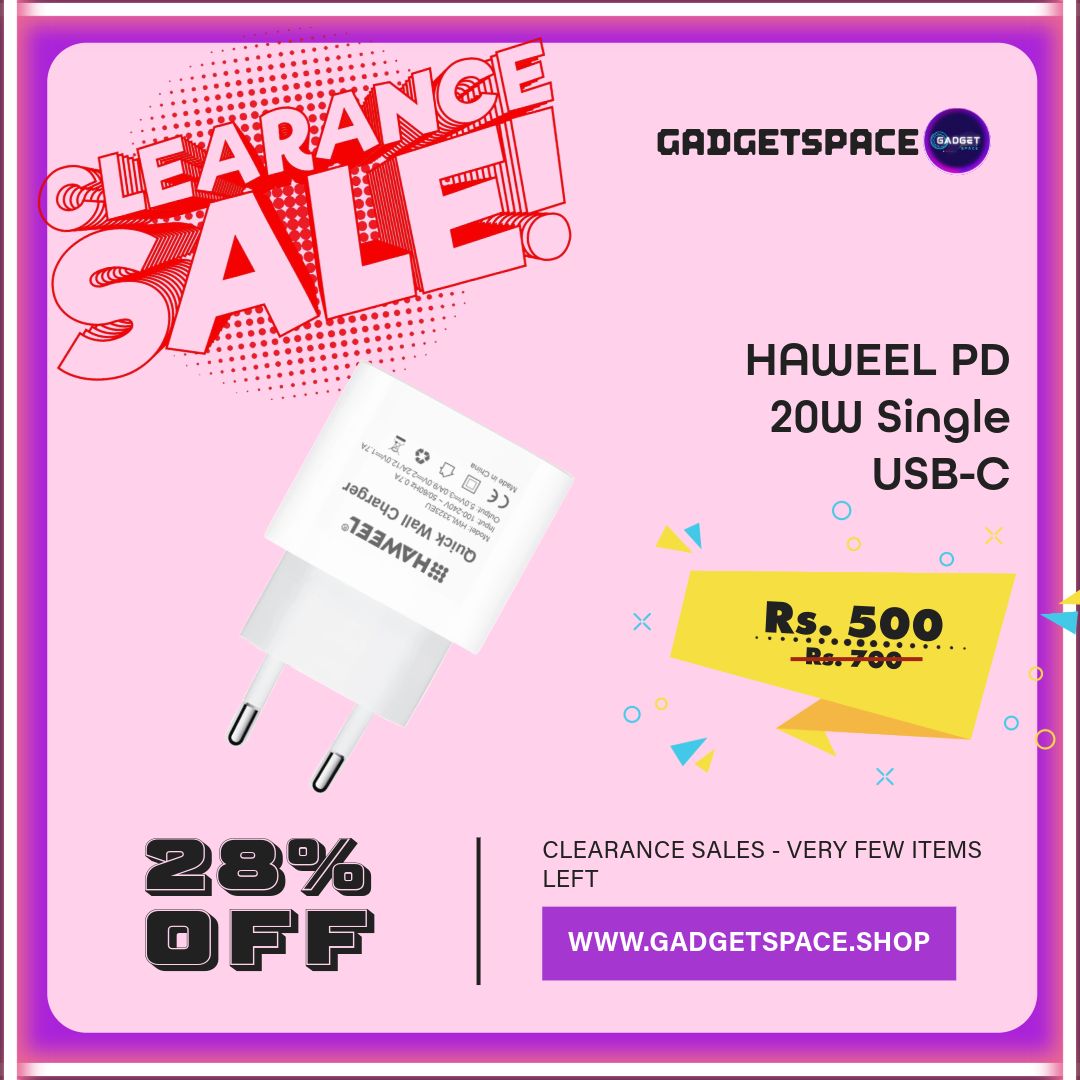 HAWEEL PD 20W Single USB-C