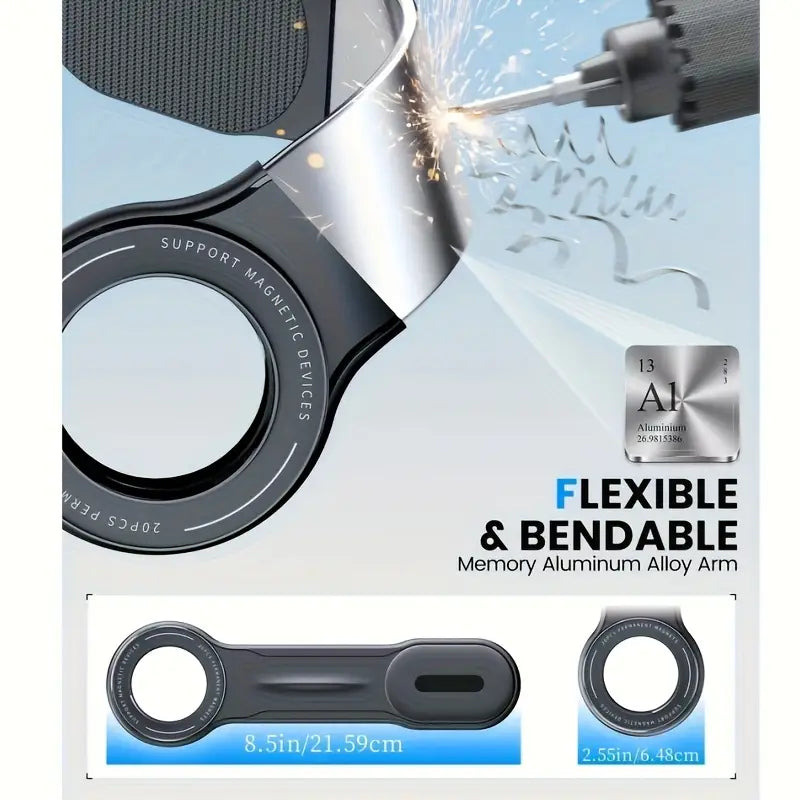 Flexible Magnetic Car Phone Holder