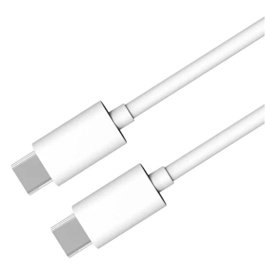 Type C to type C 3A fast charging (White)