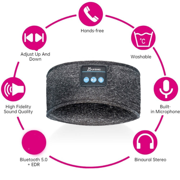 Bluetooth Headband Eye Mask